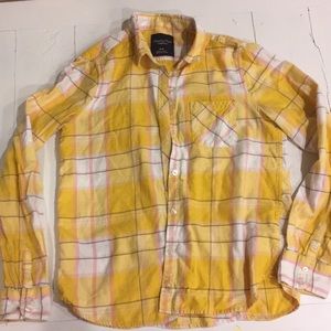 American eagle plaid shirt